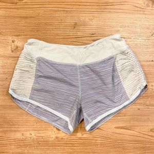 Light blue lulu lemon shorts